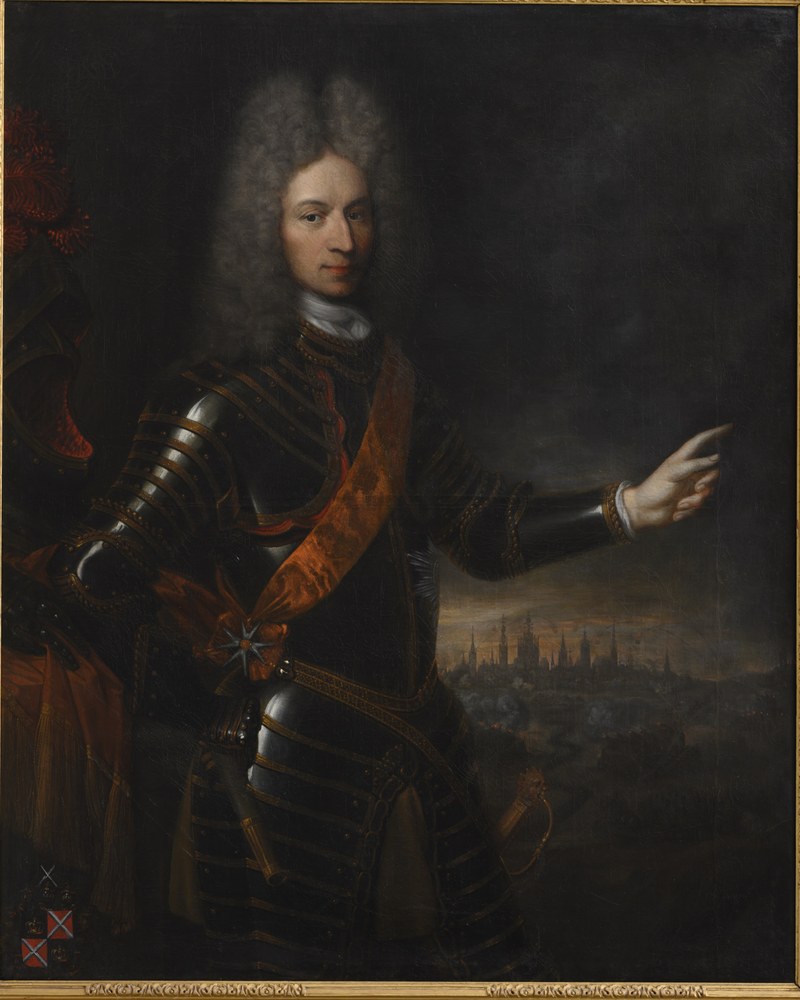 Portret van Rijksgraaf Reinier Vincent van Hompesch (1660-1733)