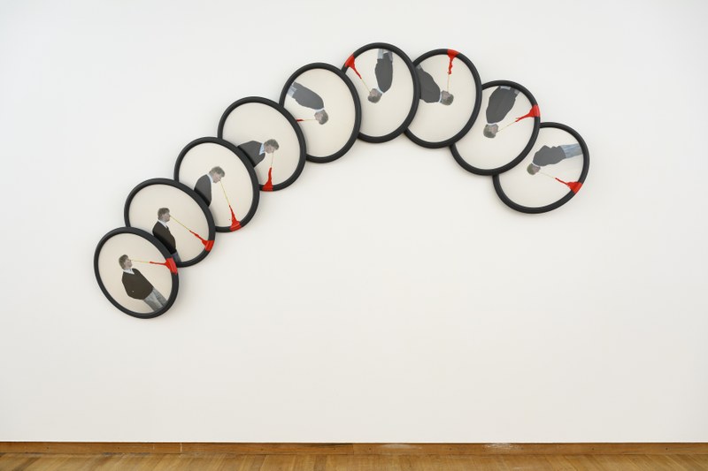 Sportive time study sculpture