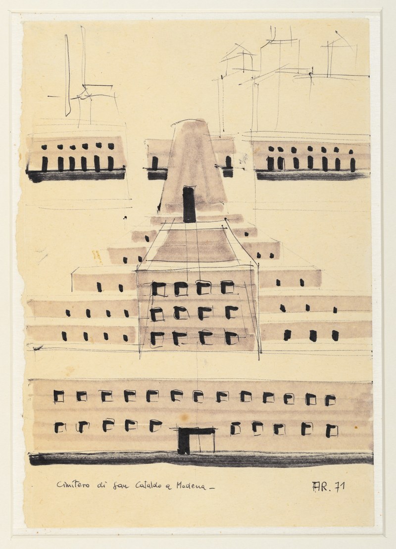 Schetsontwerp Cimitero di san Cataldo a Modena