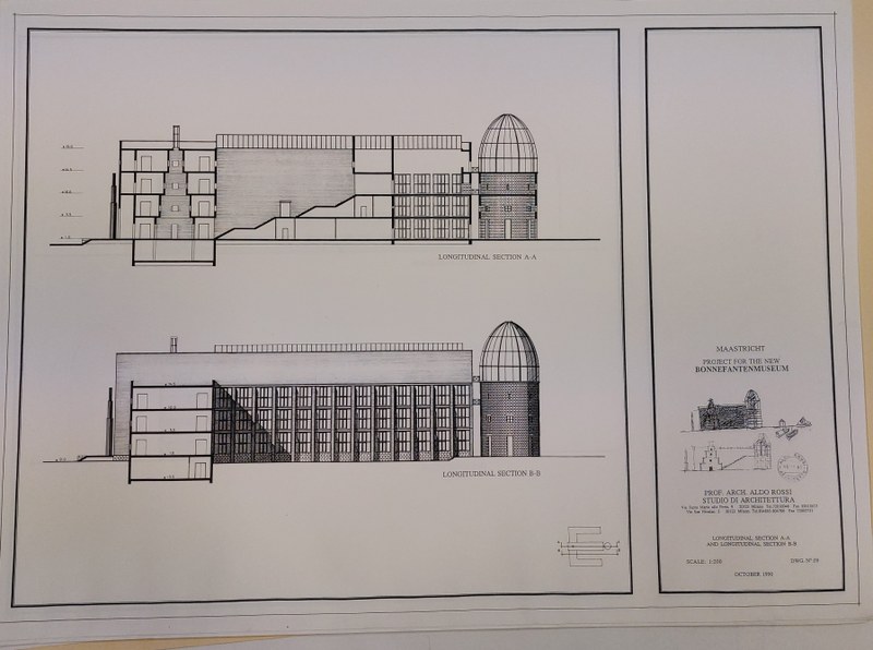 11 Ontwerptekeningen Bonnefantenmuseum